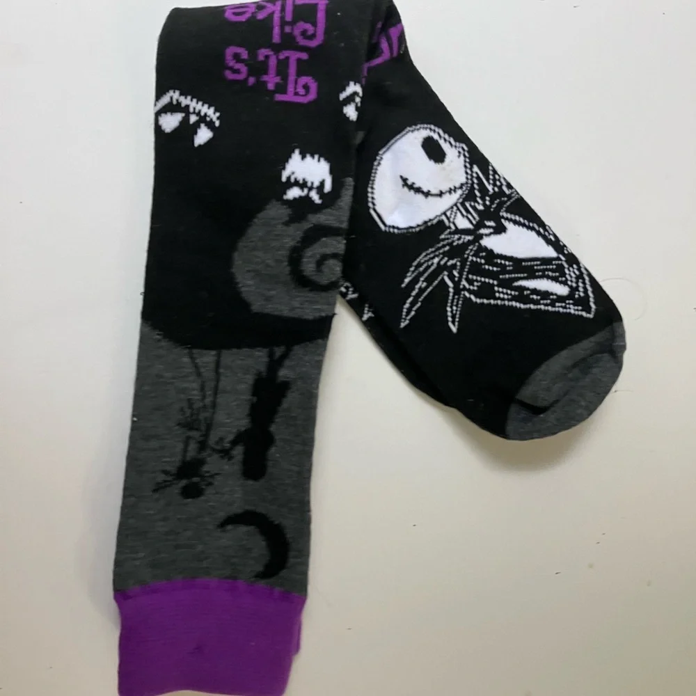 Jack/Sally Knee Socks NWT